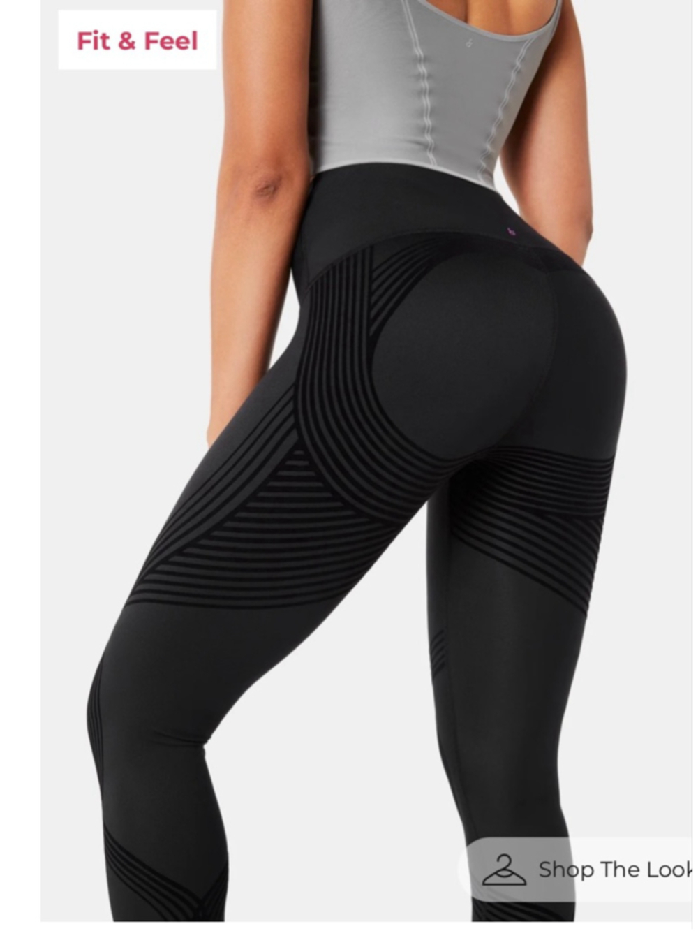 Women's fanka Fit & Feel Black Leggings Size S